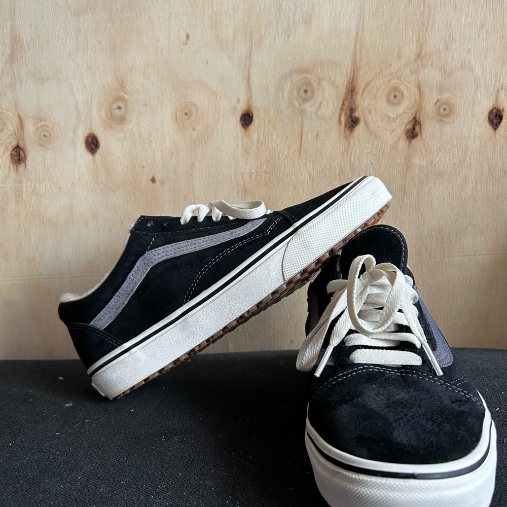 Vans Black and Gray Sneakers